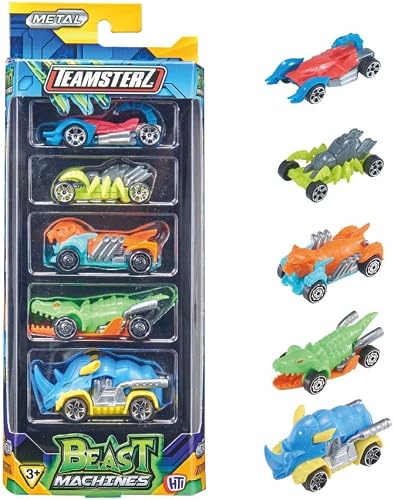 Teamsterz Beast Machines Diecast Toy Vehicle 5-Piece Set