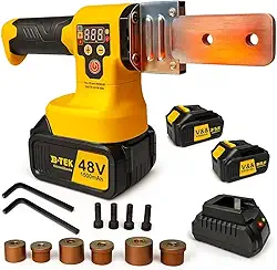 Termofusora Portátil a Bateria para Tubos PPR | Aquecimento Rápido Até 320°C | Leve, Sem Fio e Eficiente | Ideal para Instalações Hidráulicas com Mobilidade Total