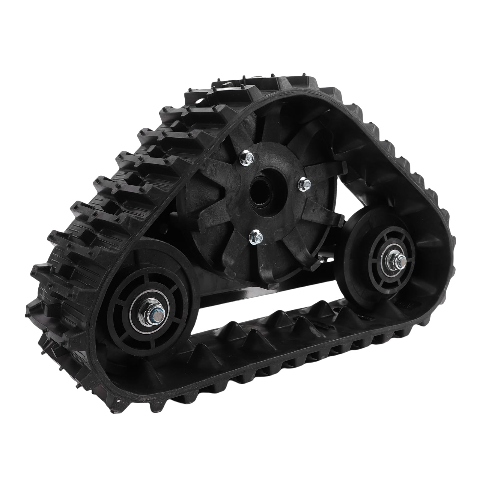 Generic Pista de para Nieve con Rueda Trasera, Pista UTV Estriada 23T, Kit Trasero Izquierdo Derecho para Cortacésped Cuádruple ATV Go Kart Buggy, Material de Primera Calidad, Uso en Terreno de y