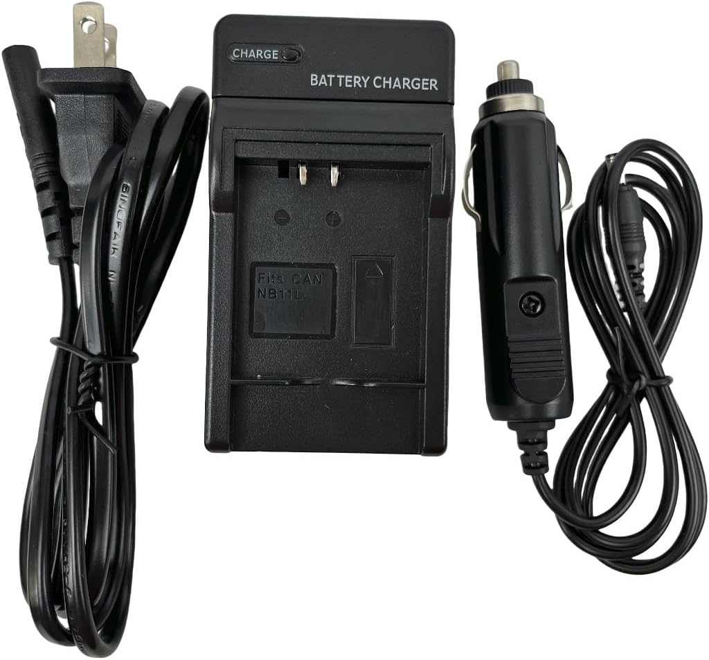 Cargador de cámara de pared AC/DC para NB-11L, NB-11LH, compatible con los modelos: ELPH 110 HS, 130 HS, 340 HS, 350 HS, A2300, SX400 is, A2400 is, A2500, A3500 is, A4000 is, IXS 240 HS, IXUS 285 HS