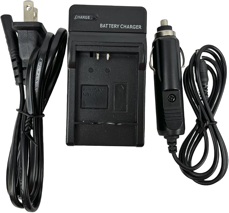 Cargador de cámara de pared AC/DC para NB-11L, NB-11LH, compatible con los modelos: ELPH 110 HS, 130 HS, 340 HS, 350 HS, A2300, SX400 is, A2400 is, A2500, A3500 is, A4000 is, IXS 240 HS, IXUS 285 HS