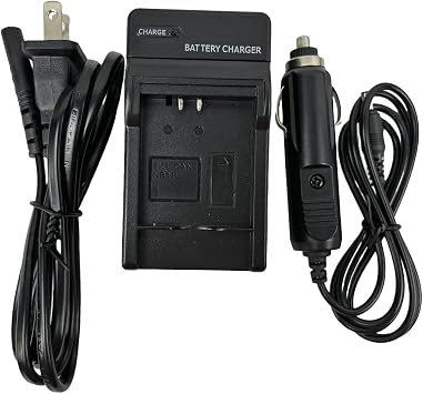 AC/DC Wall Camera Charger for NB-11L, NB-11LH, Fits Models ELPH 110 HS, 130 HS, 340 HS, 350 HS, A2300, SX400 is, A2400 is, A2500, A3500 is, A4000 is, IXS 240 HS, IXUS 285 HS