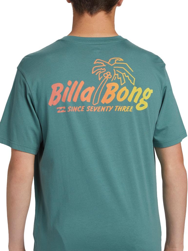 Billabong Men's Lounge Short Sleeve Graphic Tee