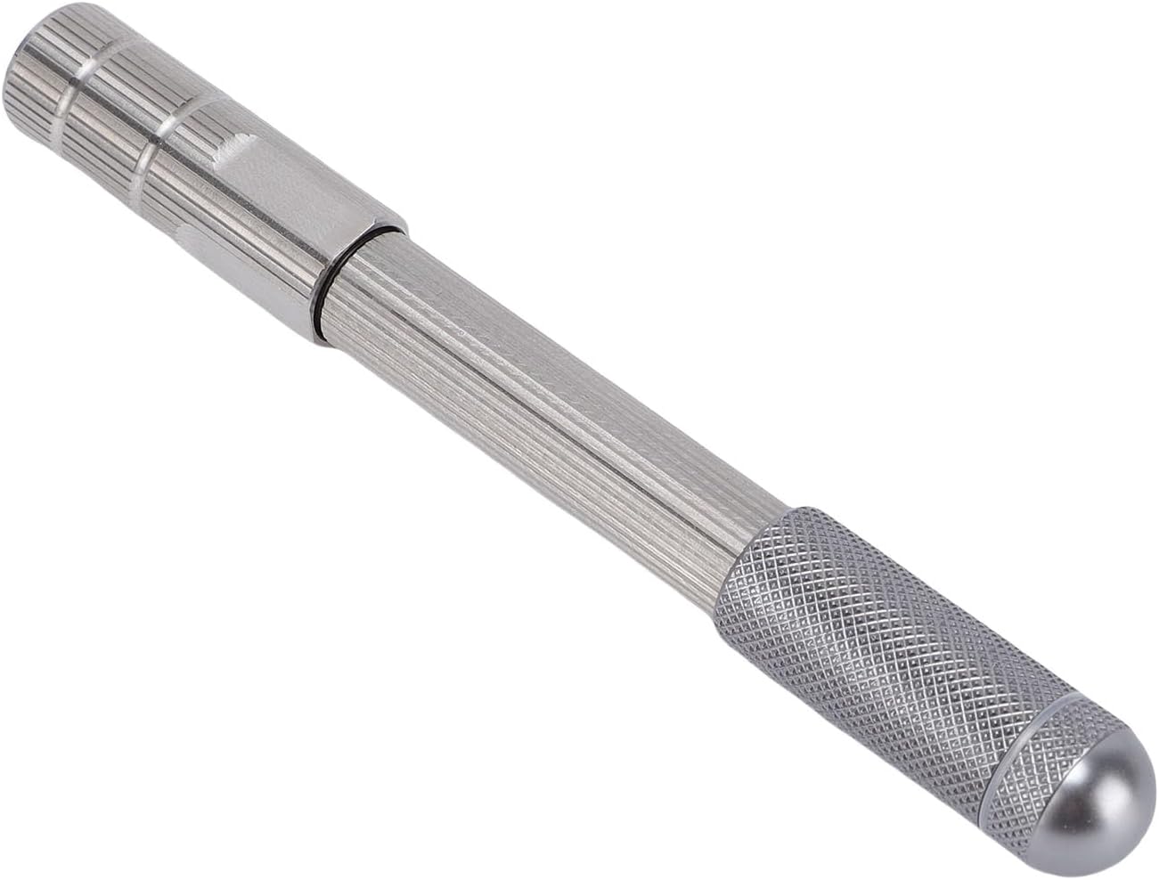 Fabater Pin Vise, Stainless Steel Ergonomic Non Slip Handle Compact 11cm Manual Hand Drill for Enhanced Accuracy, Mini Pin Vise with Interchangeable Heads for Jewelry Making, Watch