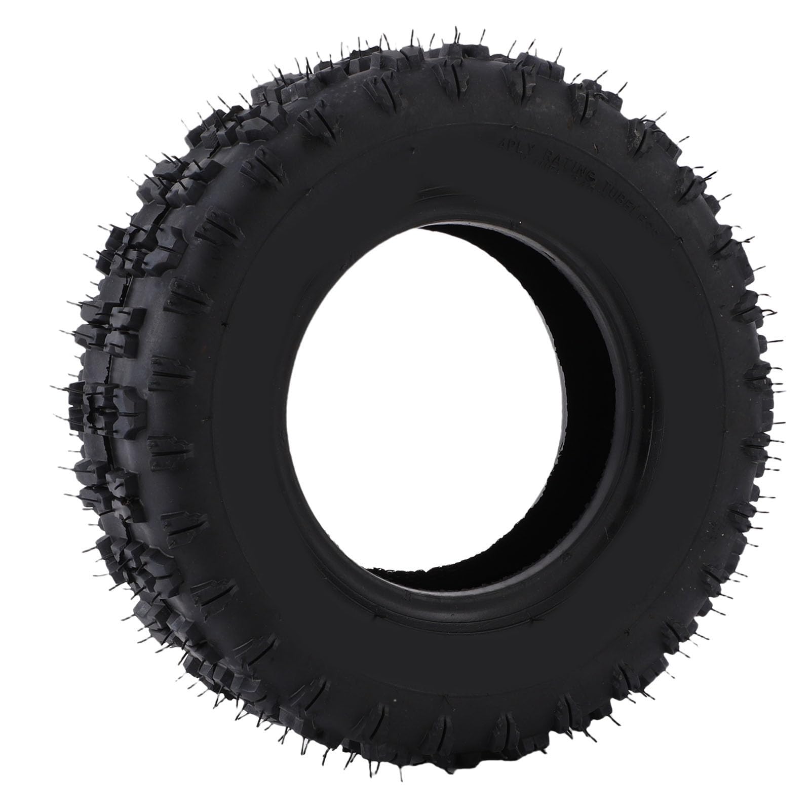 Tbest Pneu sans Chambre à Air 4.10 6, Robuste, Antidérapant, Anti-explosion, Fraise à Neige pour Go Kart, ATV Chinois, Quad, équipement de Pelouse, Caoutchouc Durable, adapté aux