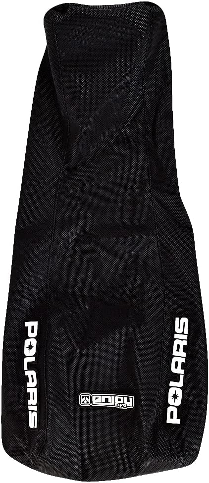 Enjoy Mfg Seat Cover - Compatible Fit for 1995-2003 Polaris Scrambler 250 400 500 Trailblazer 250 #243 (All Black Standard) : Automotive