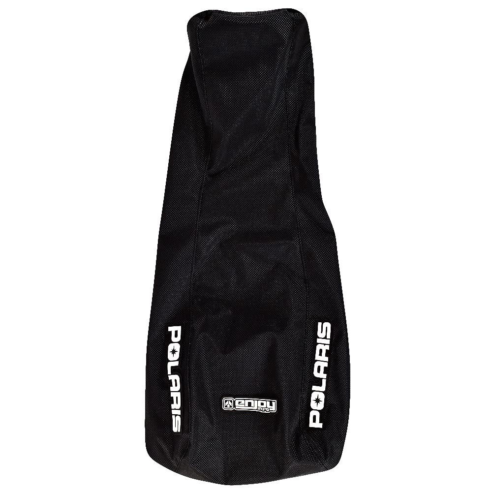 Enjoy Mfg Seat Cover - Compatible Fit for 1995-2003 Polaris Scrambler 250 400 500 Trailblazer 250#243 (All Black Standard)