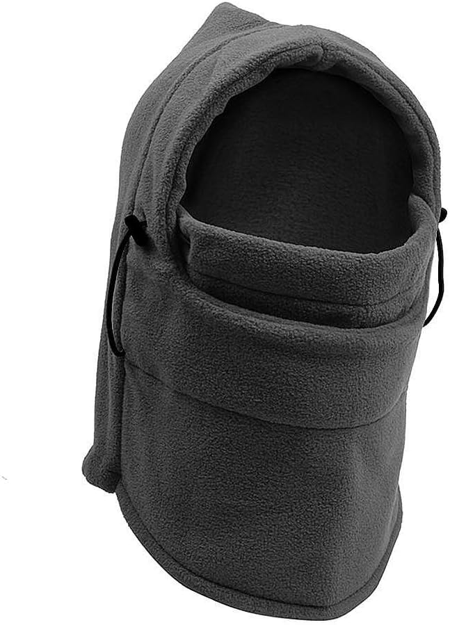 TRIXESThermal Balaclava Ski Mask Fleece Hood Mask Head & Neck Warmer Mens & Womens Ski Mask - Balaclavas for Men & Women - Ski Mask Balaclava - Neck Warmer