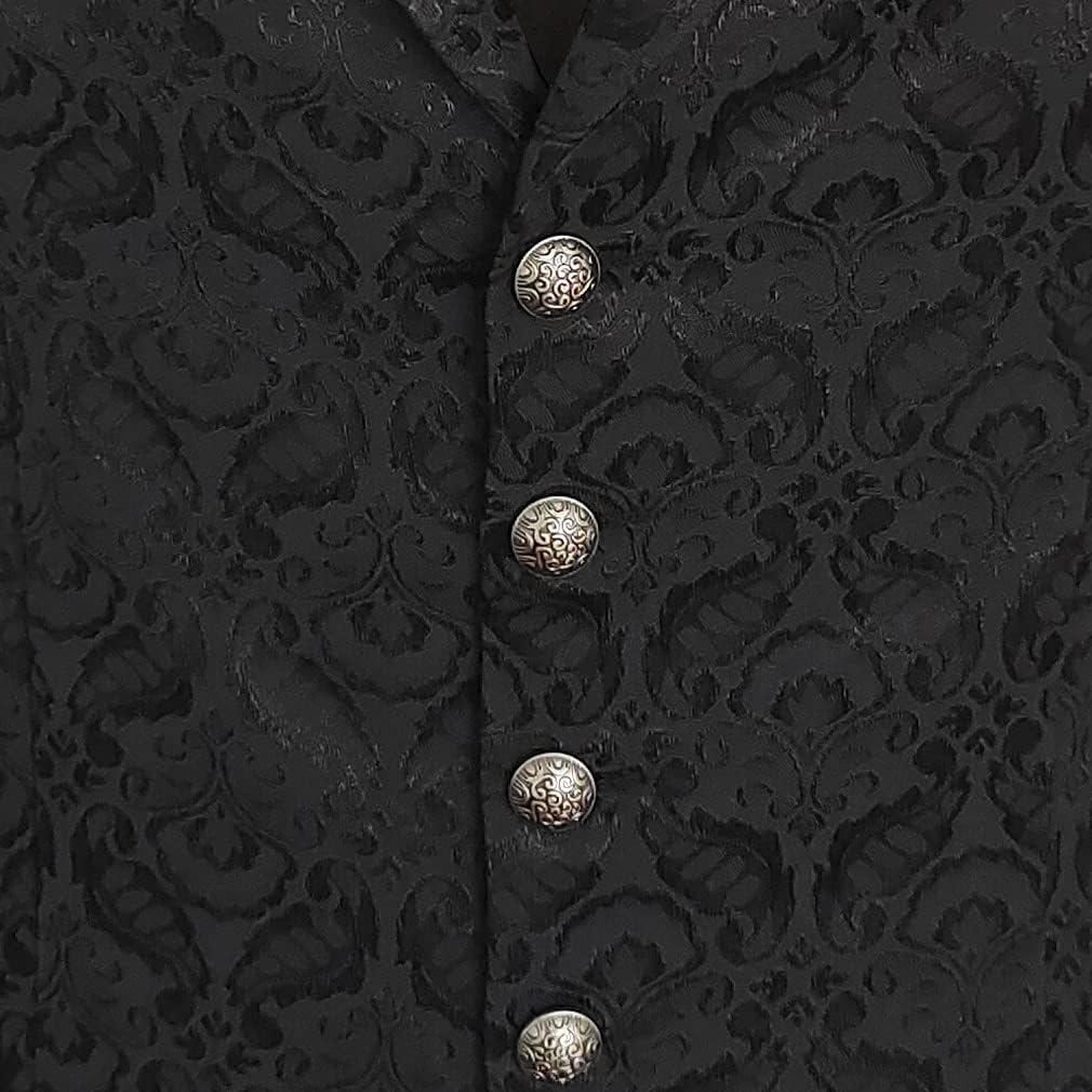 Mens Victorian Outerwear Suit Vest Steampunk Gothic Jacket Waistcoat