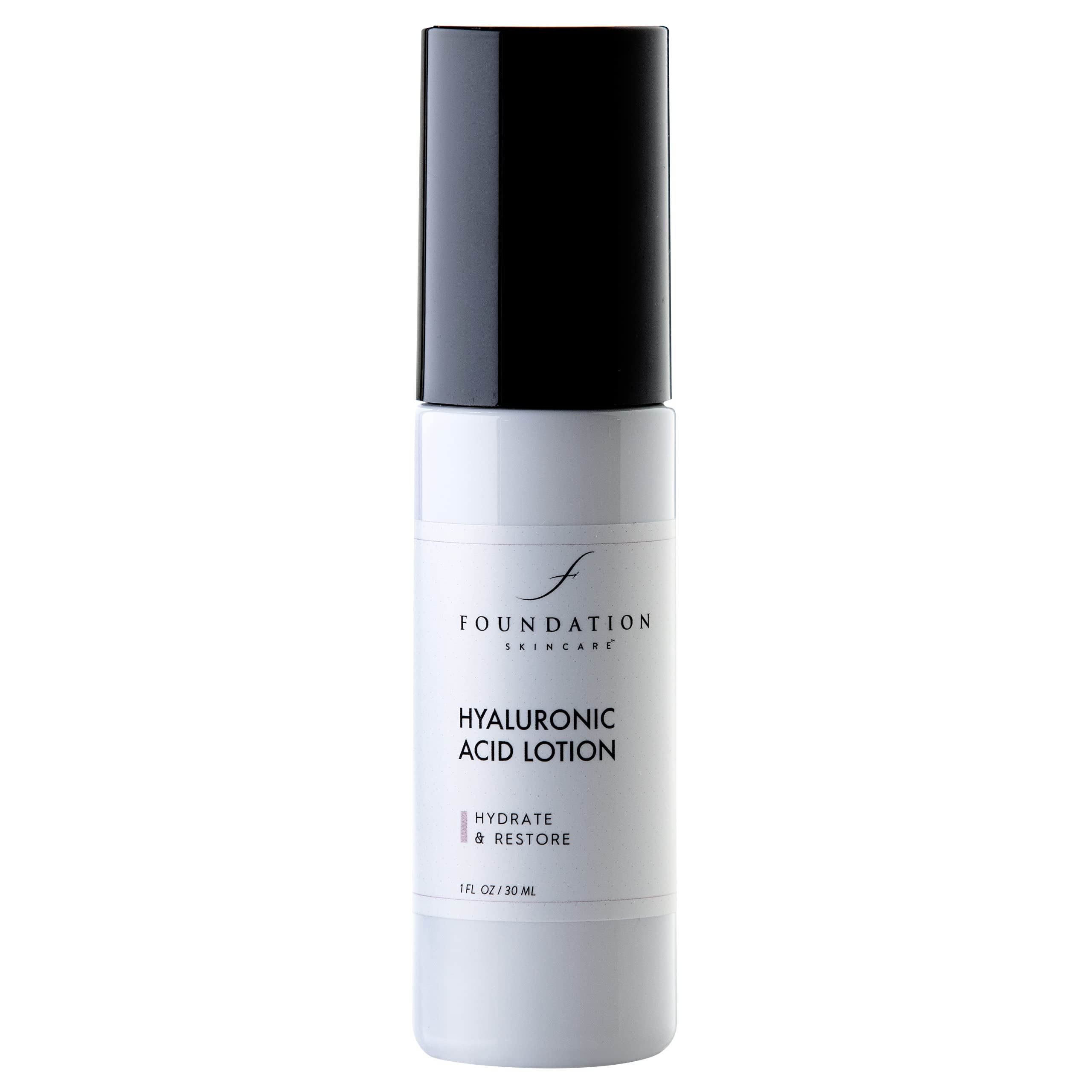 Foundation Skincare Hyaluronic Acid Moisturizer - Hydrating Face lotion for women, Formulated with Green Tea and Chamomile - 1 Fl Oz