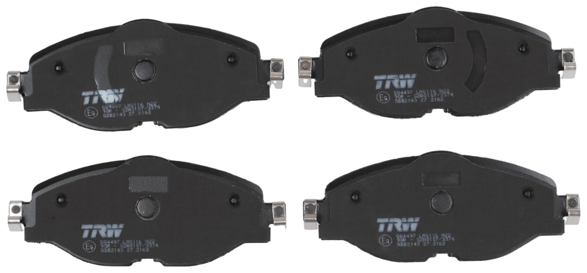 TRW Fren Balatası Ön VW Caddy IV 1.0-1.2-1.4 Tsi 15, 1.6-2.0 TDI 15, Passat 1.4 Tsi 14, 1.6-2.0 TDI 14, Tiguan 1.4 Tsi 16-18, 2.0 TDI 16, 1.6 TDI 16-20 GDB2143
