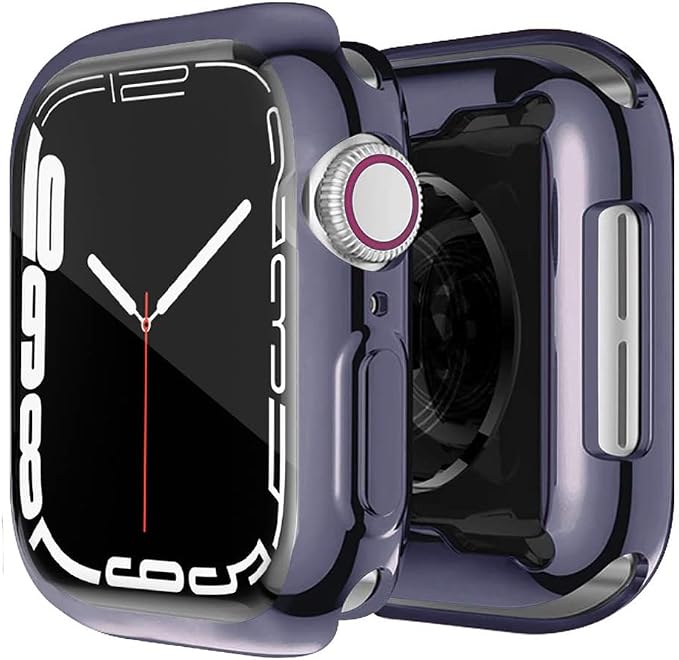 Custodia compatibile per Apple Watch Series 7 45mm 41mm Morbido TPU  Pellicola Protettiva Proteggi Schermo, Copertura Completa Protettiva  Custodia per iwatch 7, antigraffio anti-caduta : Amazon.it: Elettronica