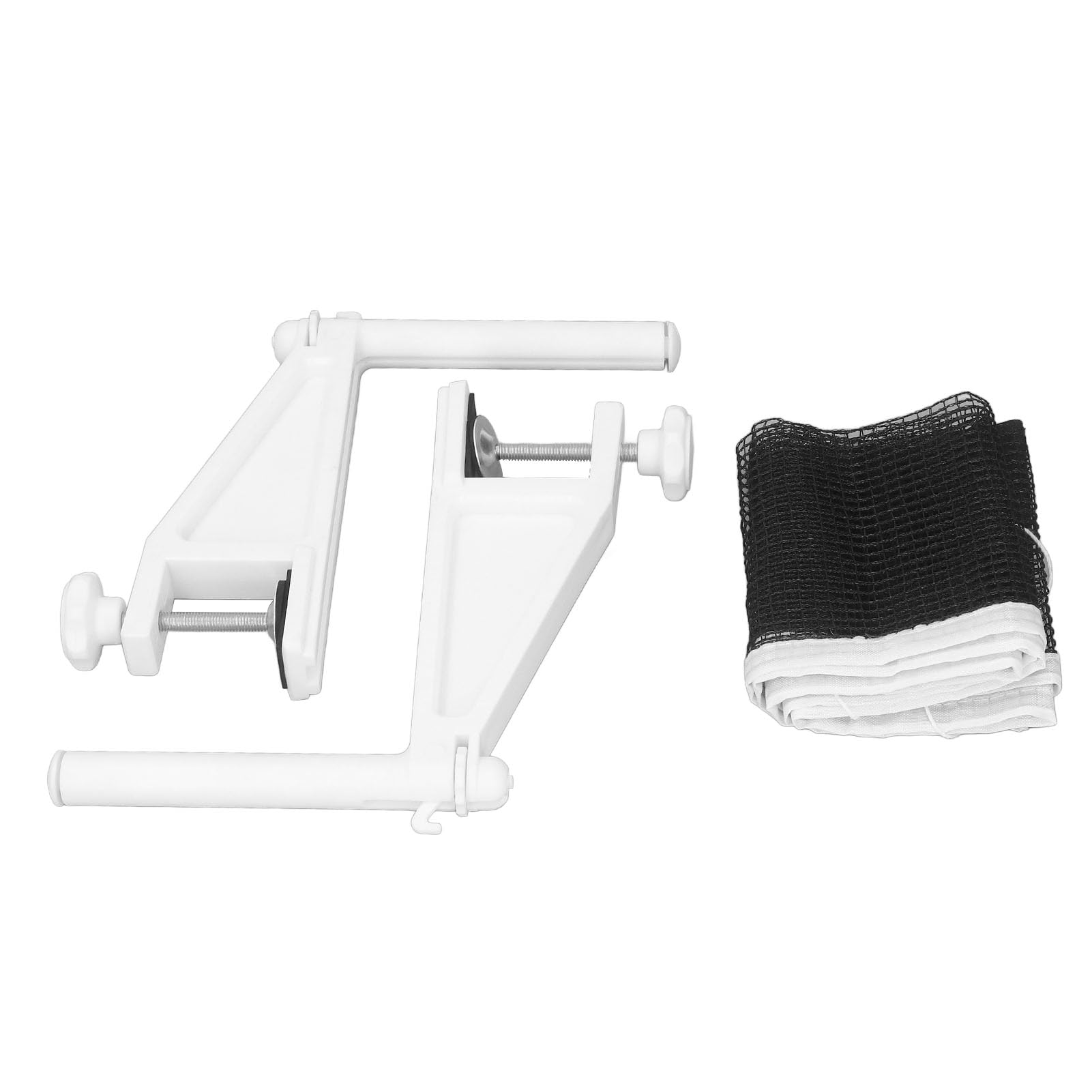 SPYMINNPOO Portable & Adjustable Table Tennis Net, with Post Set for Indoor and Outdoor, Complete with Easy Setup and Folding Feature