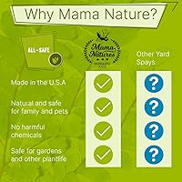 Vista 3 de Mama Nature's Mosquito Juice Pulverizador de bomba de 1 galón Fabricado en Estados Unidos Uso para césped, plantas, riego, maleza, plagas