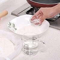 Vista 8 de Vasos de chupito, vaso medidor, líquido pesado, copa de vino, vaso de chupito de espresso, medición incremental, 1 oz, 6 cucharaditas, 2 cucharadas