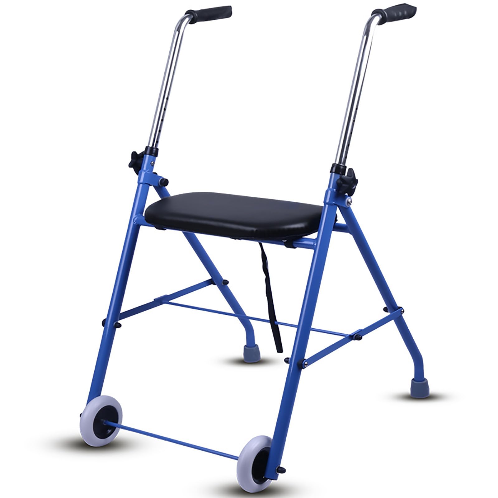 Składany rollator, z siedziskiem, 350 Lbs