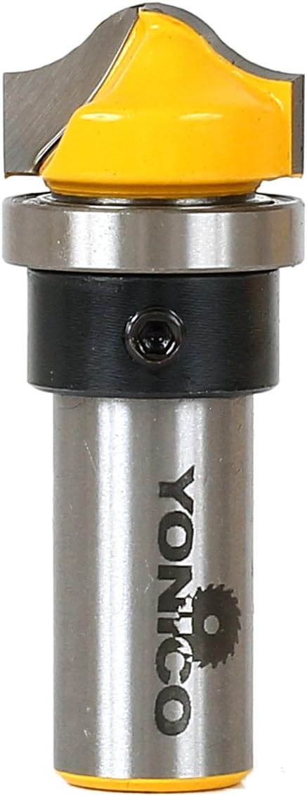 Yonico 14978 - Ogee Groove Router Bit, Cutting Diameter: 3/4", Cutting Height: 1/2" - 1/2" Shank