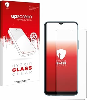 upscreen Screen Protector Film compatible with Vivo Y12s - 9H Glass Protection, Extreme Scratch Resistant
