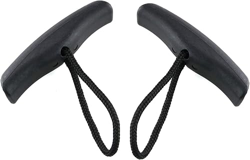 Miniatura 2 de 2 unids 3.9 in Canoa Kayak Kit de transporte resistente fuerte palanca cuerda tirador cuerda mango T mango con cable para canoa