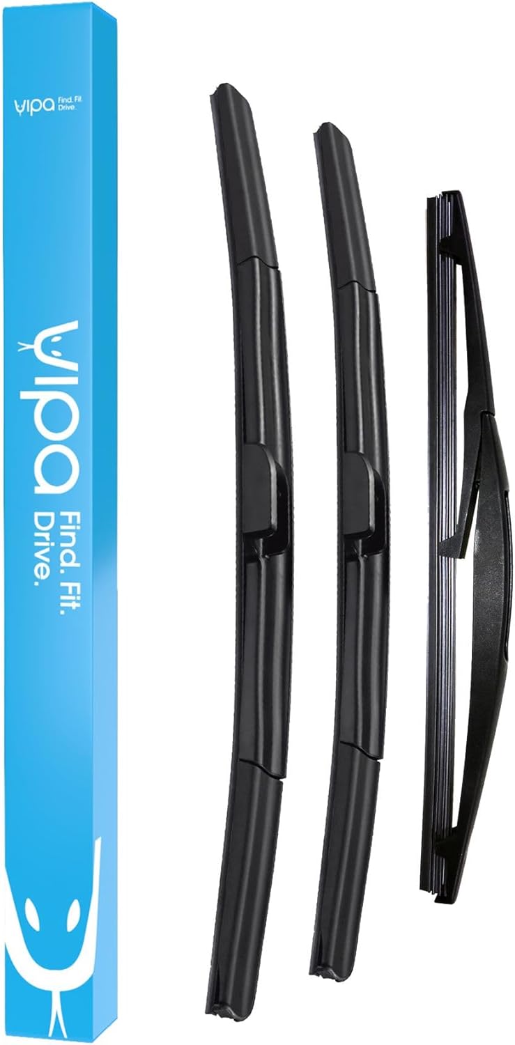 Vipa Wiper Blade Set fits NISSAN LEAF Hatchback Nov 2010 to Sep 2018