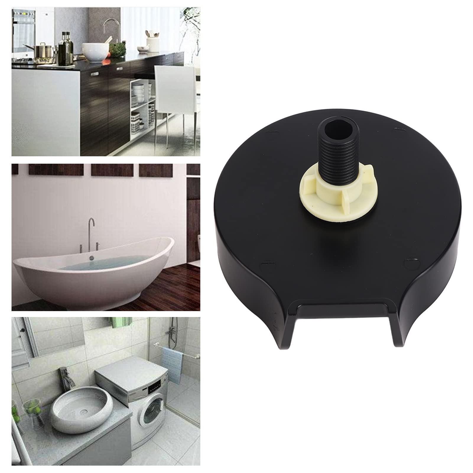 XHTLLO Automatic Glass Cup Washeseser, Multi Angle Water Spraying, Fast Cleanseing Glass Rinser for Kitchen Sink