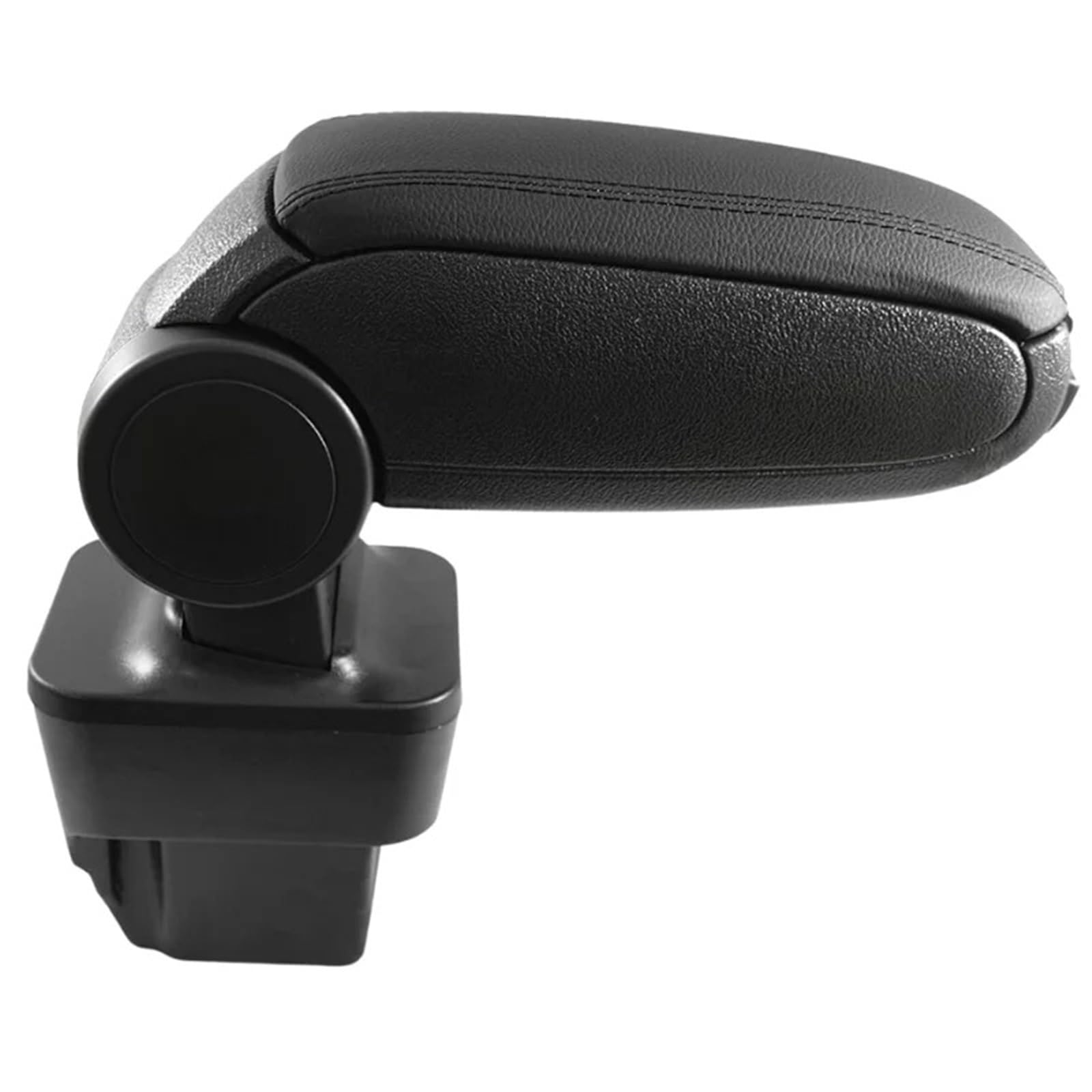 Hguvsjd Leather Armrest Box For Vauxhall For Astra Mk5 / H 2004-2010 Black Or Fabric Car Centre Console Armrest Storage Box Car Armrests(Leather)