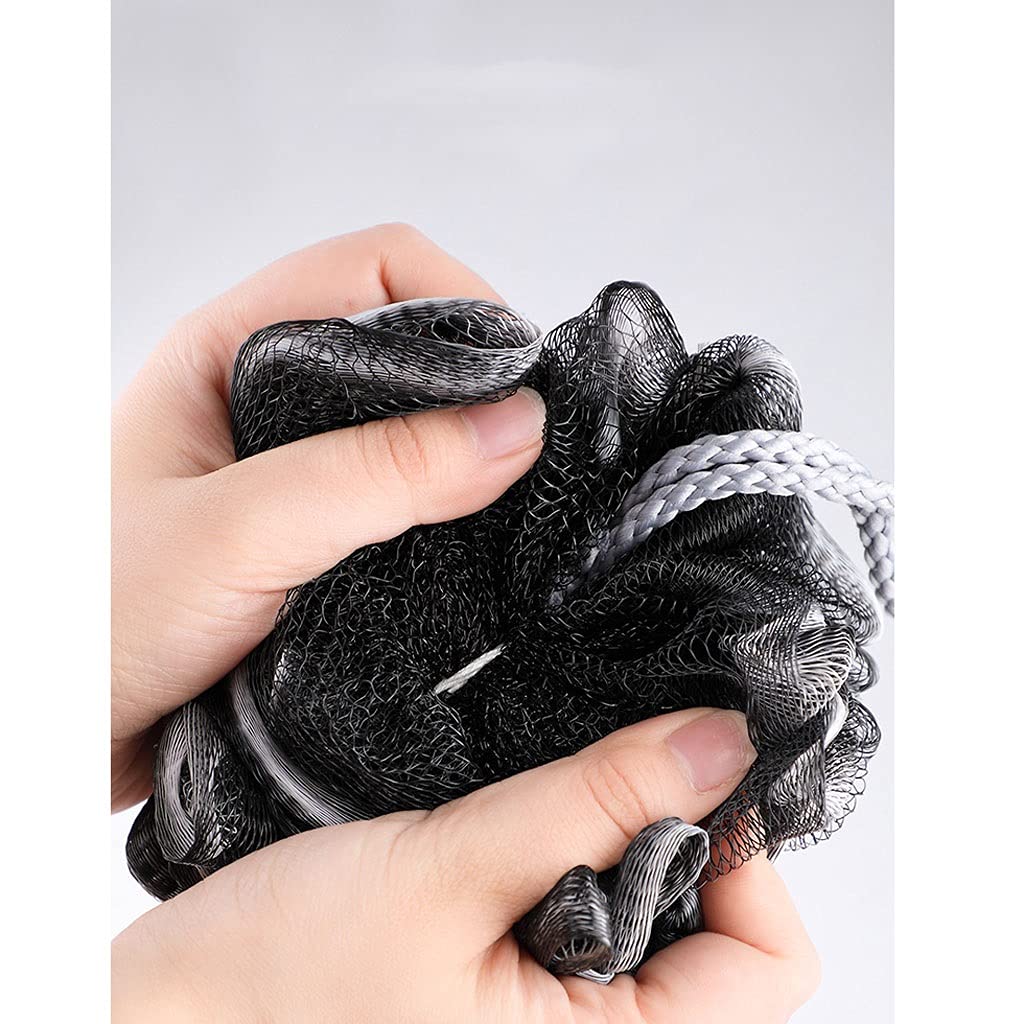 Ręcznik złuszczający Gąbka do kąpieli Prysznic Loofah Balls 66 g/szt. Siatkowa pufa Piłka pod prysznic Miękki peeling do ciała złuszczający do głębokiego czyszczenia, pełne oczyszczanie r