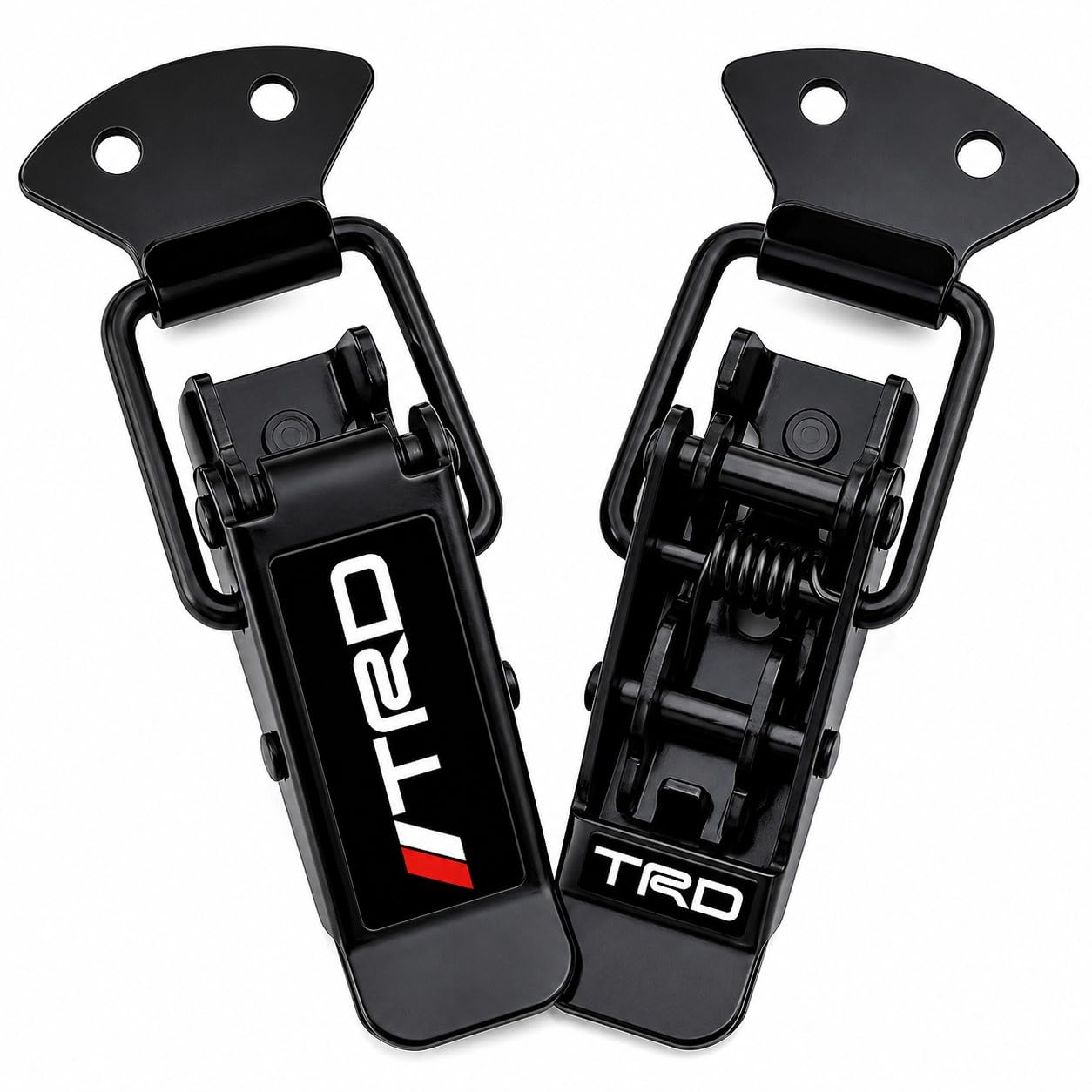 SUKICHI® TRD Car Bumper Clip Lock Kit | Universal Quick Release Bumper Fasteners for Cars & SUVs | Metal Bonnet Hood Latch Clips | Easy Installation | (Pack of 2 Clips, TRD Style)-image-31
