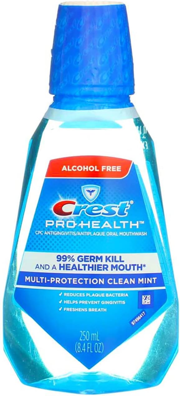 Crest ProHealth Oral Rinse, Refreshing Clean Mint 250 mL