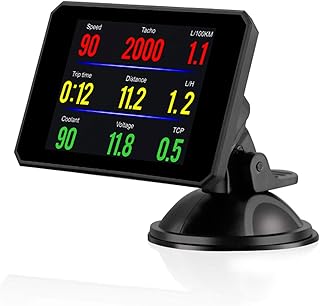 Mufern P16 Head up Display OBD Smart HUD Medidor digital automático OBD2 Sistema de alarme de pára-brisa de aviso de porta