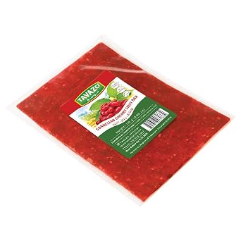 Lavashak,Tavazzo Cornelian Lavashak, Fruit Leather, Natural & Tangy Snack, Natural & Delicious, 110 g 3.88 oz
