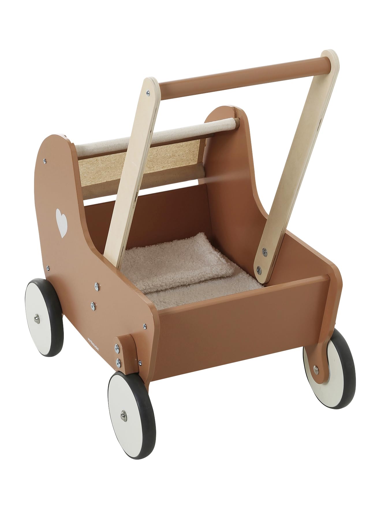 VERTBAUDET Jouet Bébé Chariot De Marche Landau En Bois FSC caramel TU