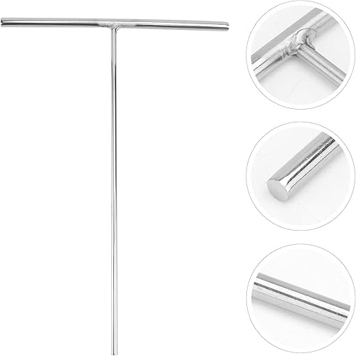 Miniatura 6 de Hemoton Esparcidor de crepé de acero inoxidable, herramienta esparcidora de masa de panqueques de 10 x 5 pulgadas, herramienta ligera de crepé de