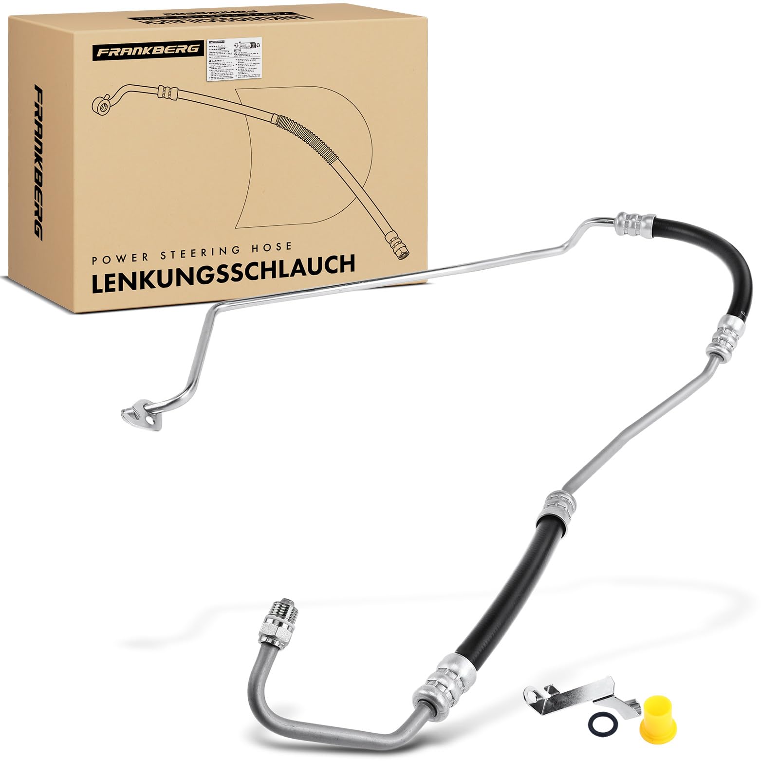 Frankberg Servolenkung Schlauch Kompatibel mit Focus C-Max 2003-2007 Focus II DA DP HCP FFS 2004-2012 Replace# 1743276