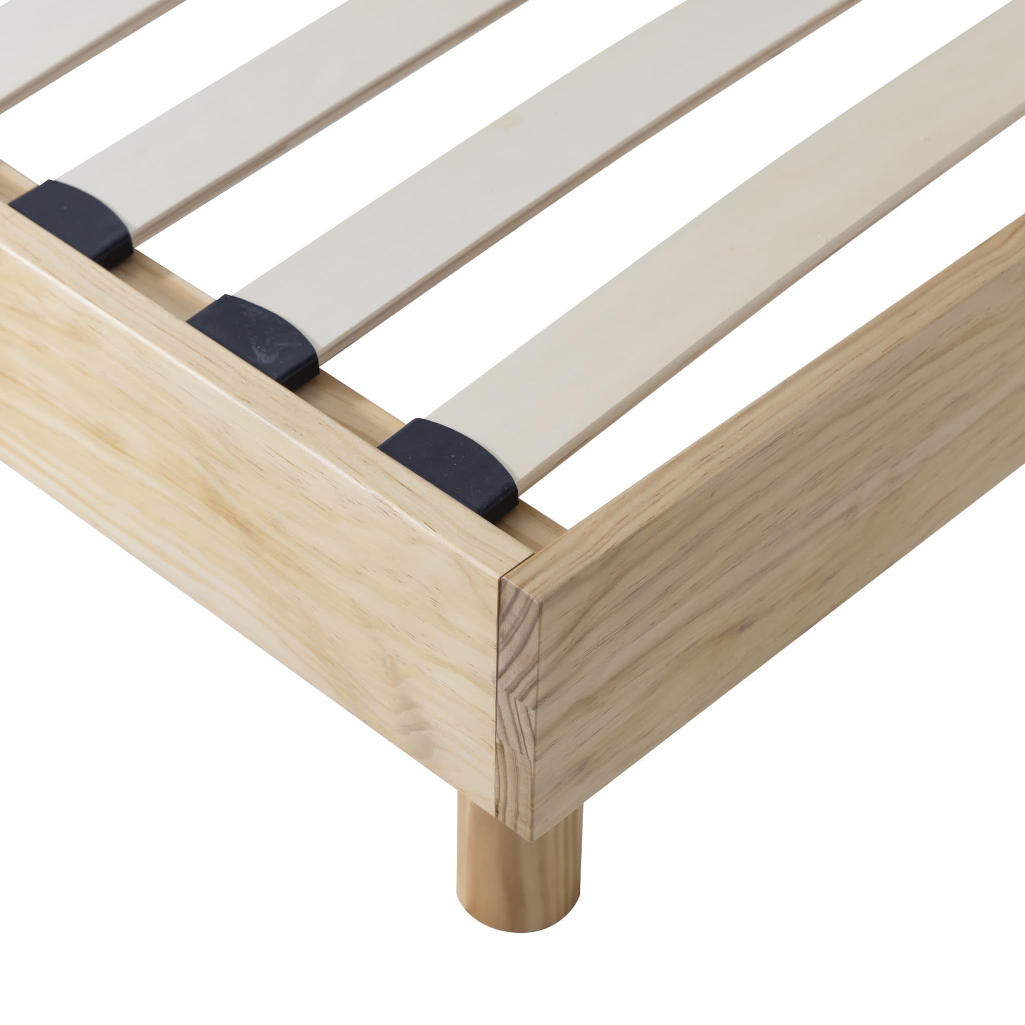 Terre de Nuit Sommier kit 80x190 en Bois Massif Naturel