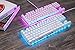 immagine 1Docooler MOTOSPEED K87S Meccanico Tastiera Gaming Tastiera USB Cablata Gaming Tastiera su Misura GUIDATO RGB Retroilluminato con 87 Chiavi