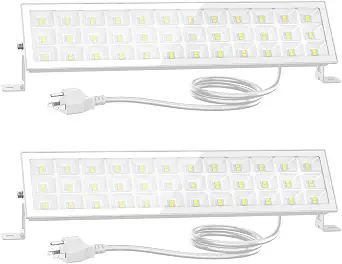 Onforu 90W LED Shop Lights, 2-Pack, 6500K Daylight White, Waterproof IP66, Garage & Workshop Lighting