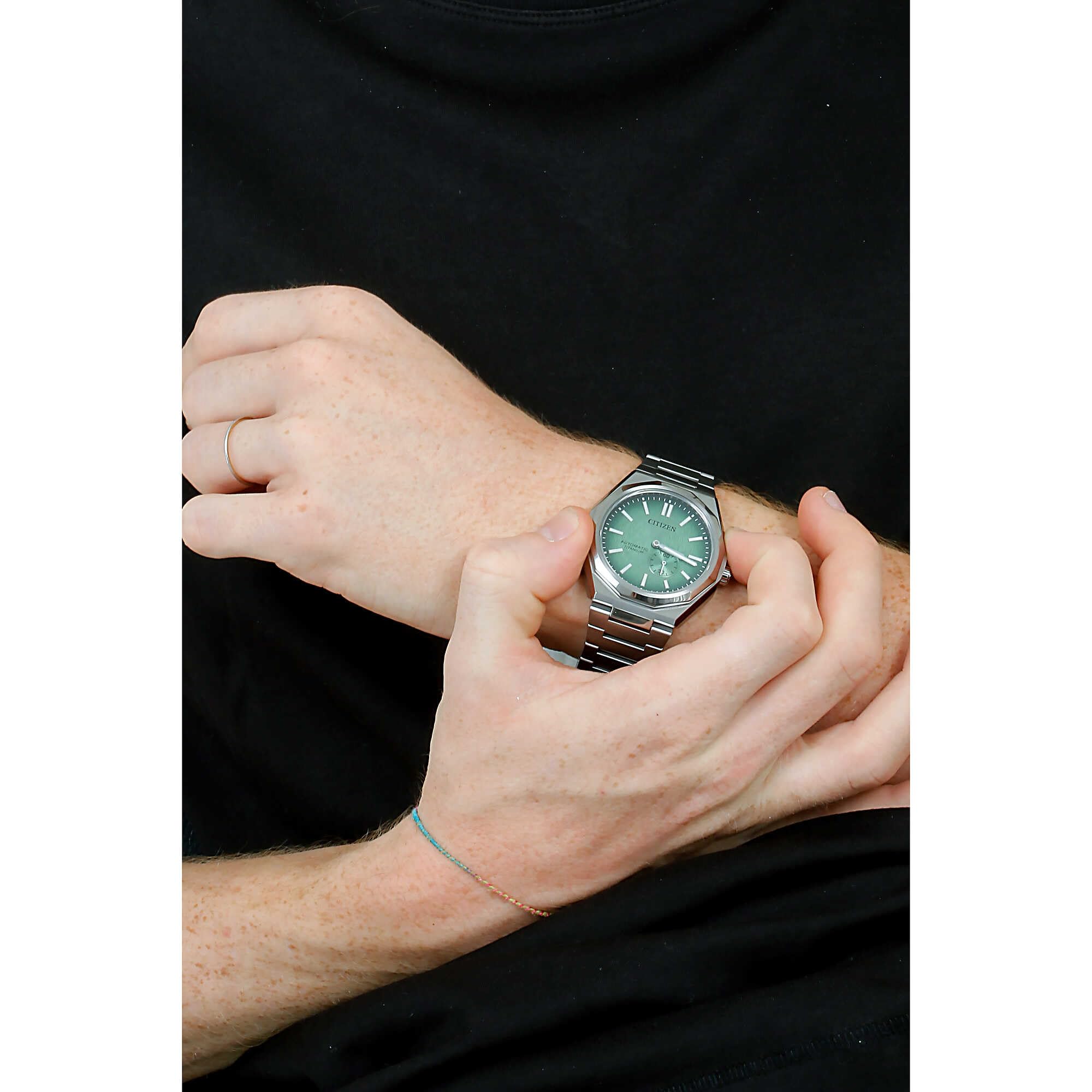 Citizen Mechanical men's watch Supertitanio - Nk5020-58x trendy