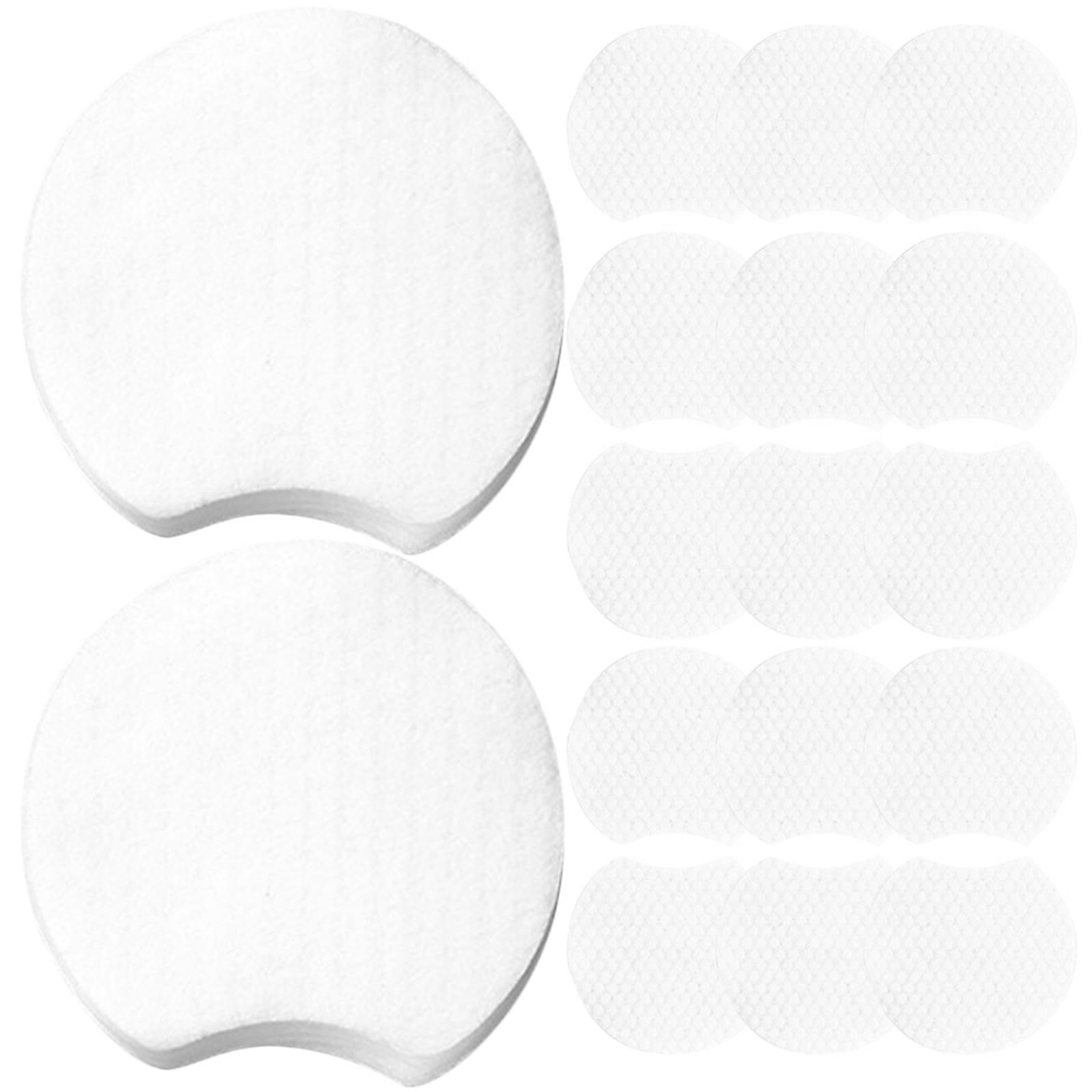 ABOOFAN 2400 Stück Make Up Entferner Pads Verdickte Vlies Gesichtspads Sanfte Einweg Wattepads für Augen Lippen und Gesicht Reisegeeignete Kosmetik Reinigungstücher