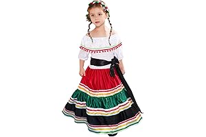 ReneeCho Flamenco Costume: Traditional Mexican Senorita Dress