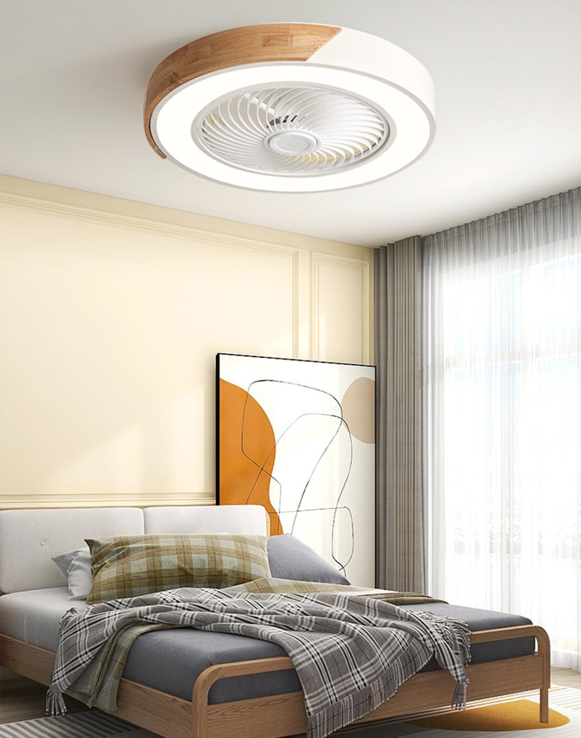 46cm Dimmen Plafondventilator met verlichting LED 36W