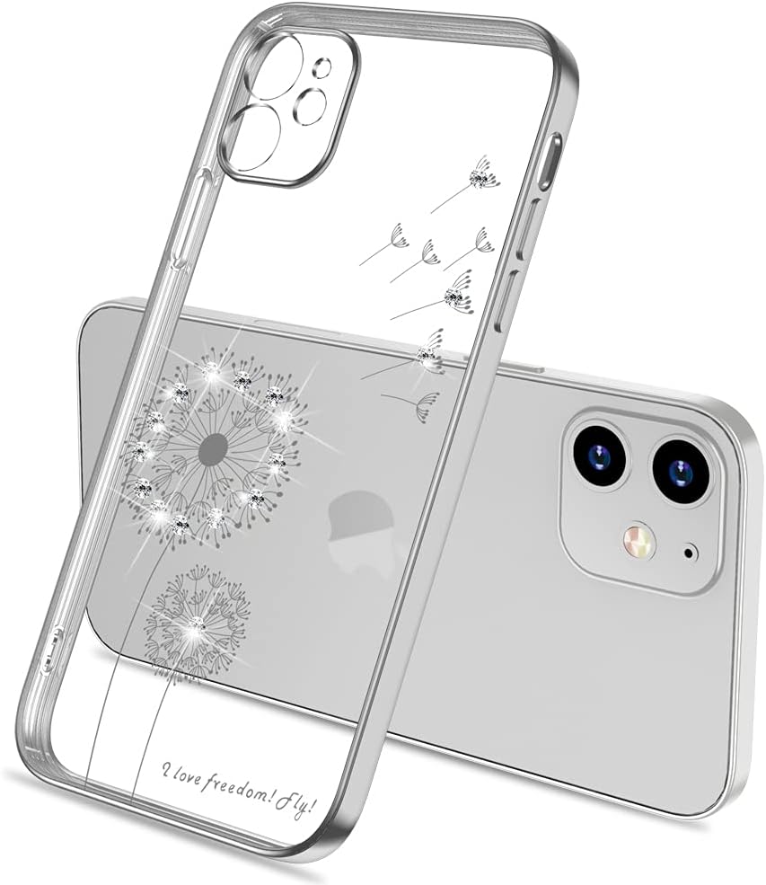 Iphone 11の超薄電気メッキタンポポパターン保護ケース Carecover In Iphone 11の超薄電気メッキタンポポパターン保護ケース Carecover In