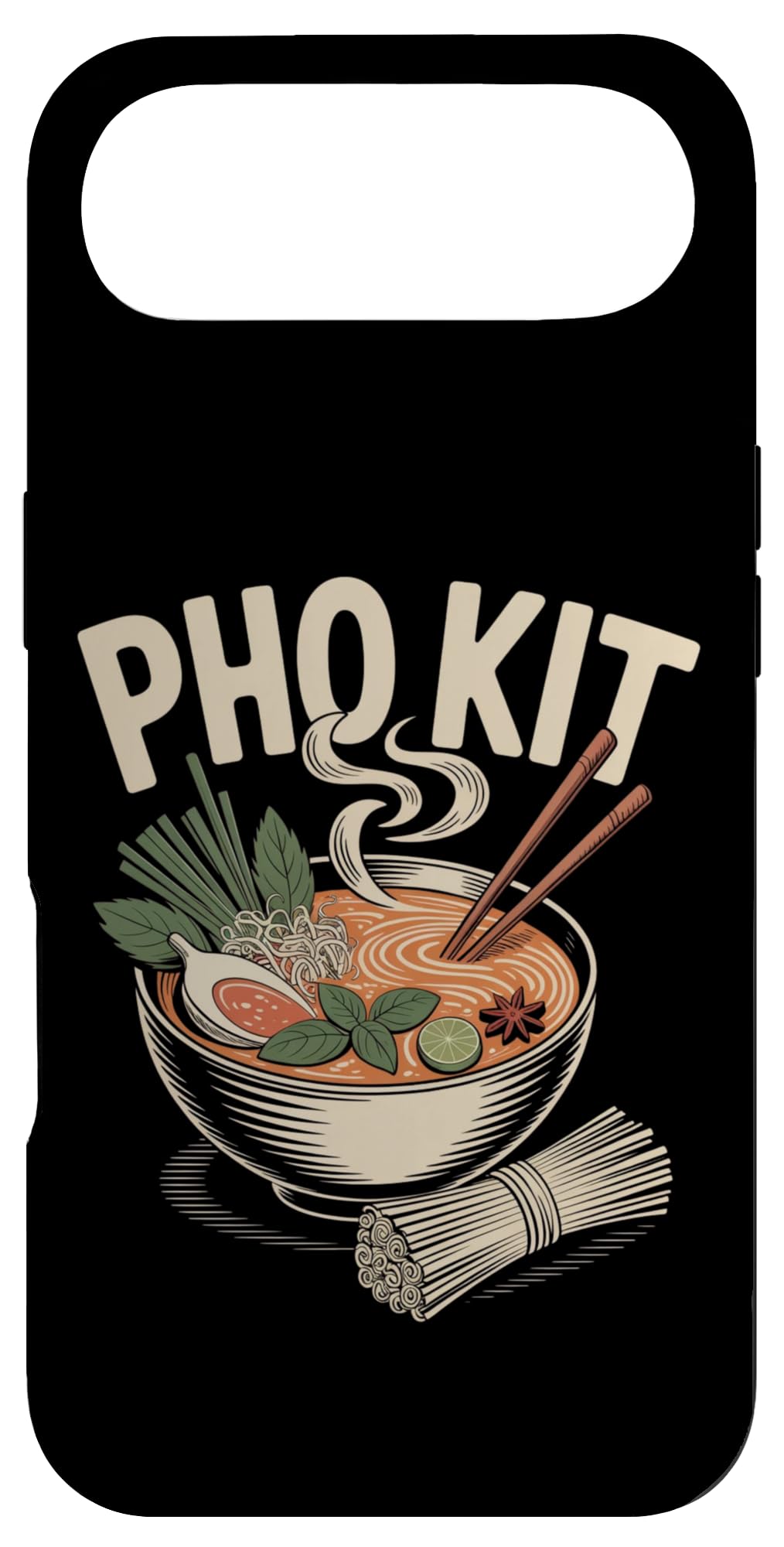 PHO Kit Vietnamese Noodle Soup Bowl Herbs Lime Chili Case for iPhone Air