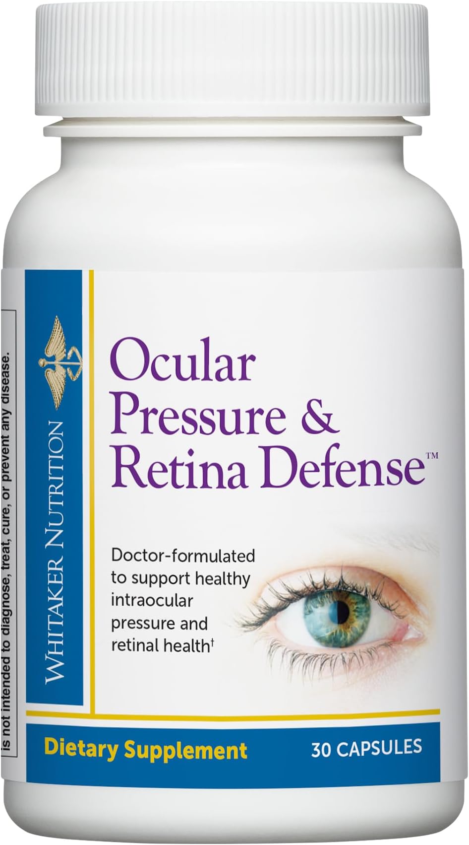 Dr. Whitaker Ocular Pressure & Retina Defense Supplement to Support Healthy Intraocular Pressure Levels, Circulation & Eye Tissue (30 Capsules)