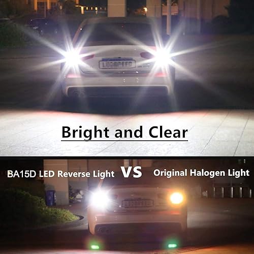 Miniatura 6 de BlyilyB BA15D 1130 1142 1176 - Bombilla LED interior blanca brillante para automóvil, remolque, marina, caravana, cámper, barco, como luz trasera,