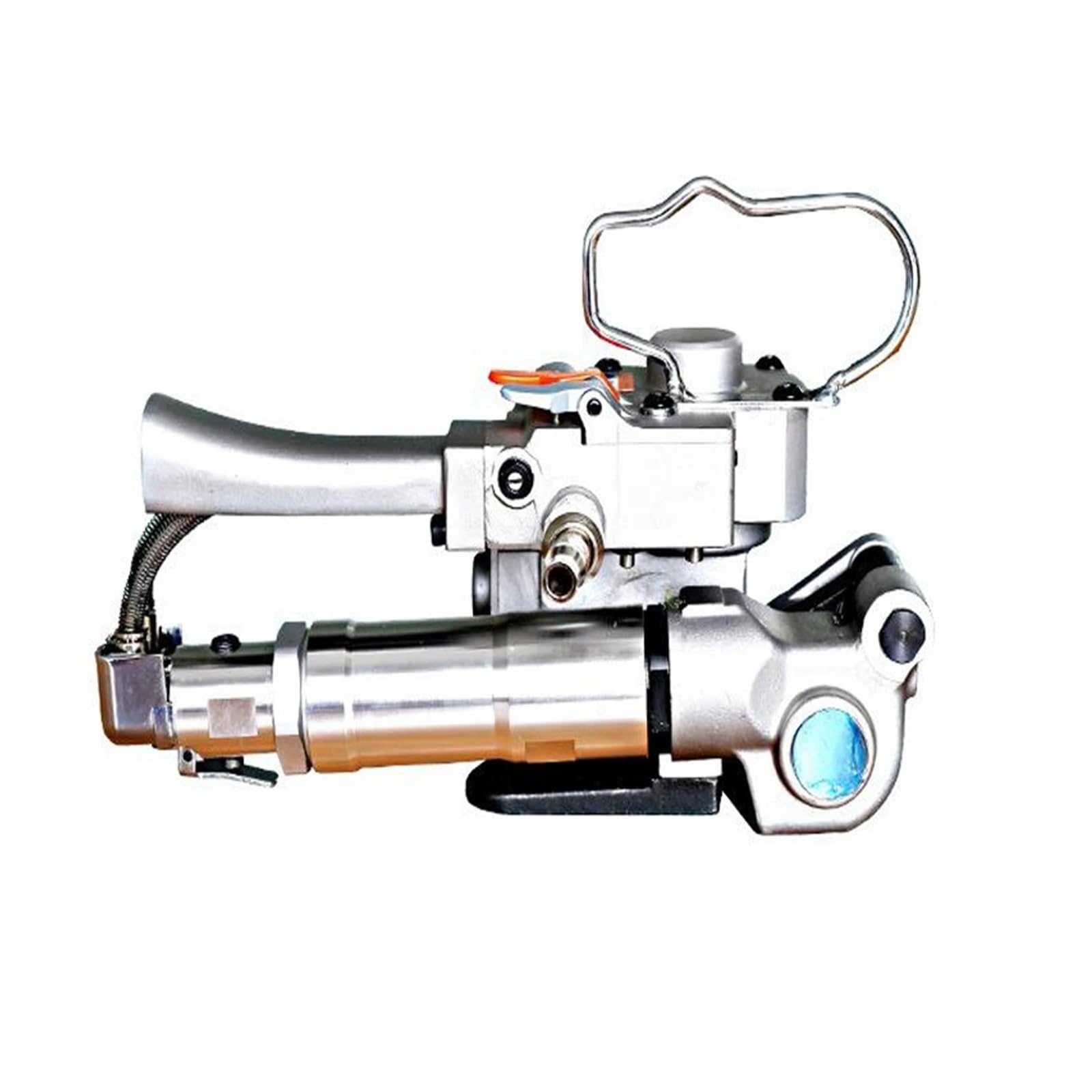 Cfwwsaq One Color Strapping Machine, Pneumatic Pp&Pet Strapping Machine For 13-19Mm Hot Melt Strapping Machine