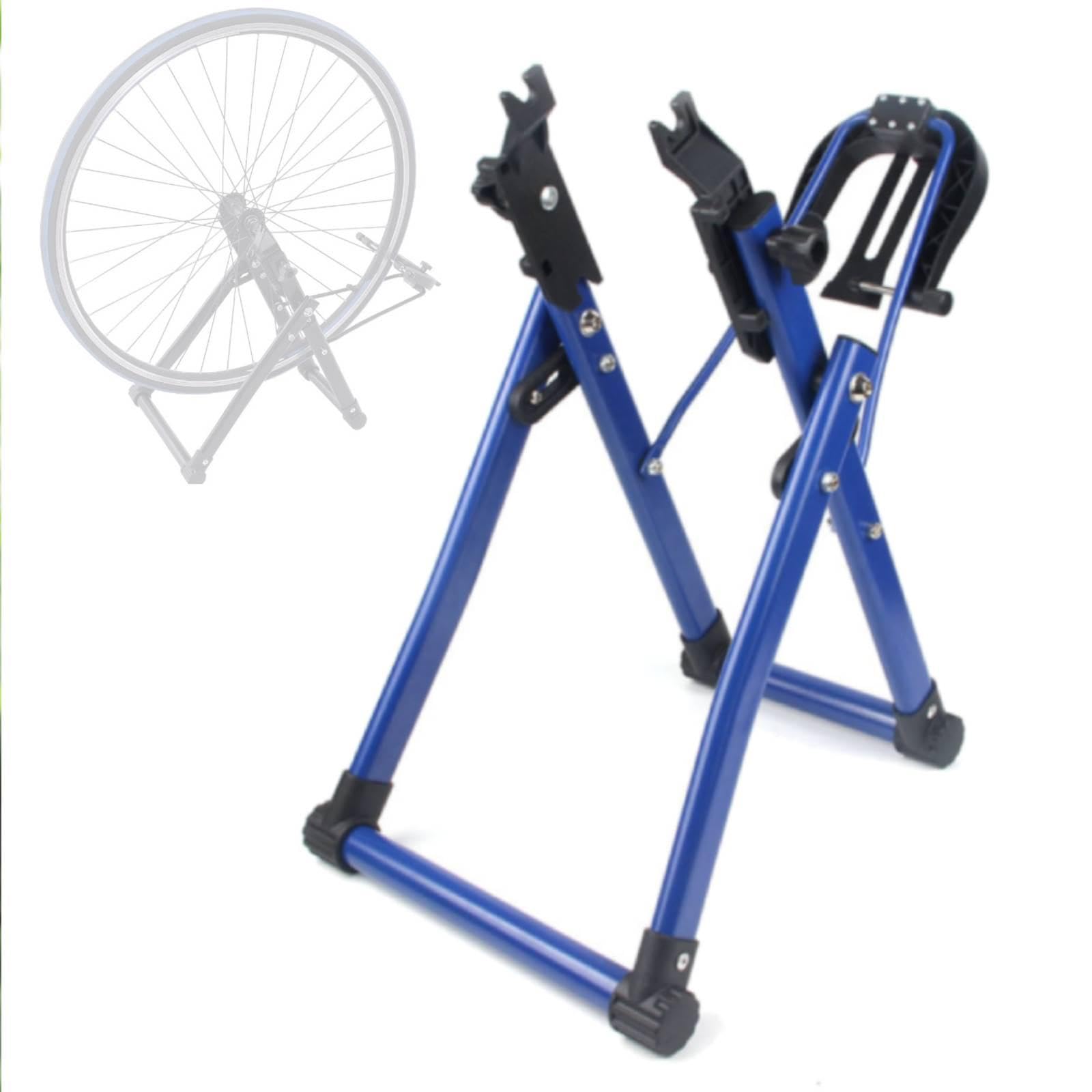 Klappbarer Fahrrad Zentrierständer mit Ablagefach – Professionelles Fahrradwerkzeug – Zuverlässiger, Tragbarer Reparatur Zentrierständer