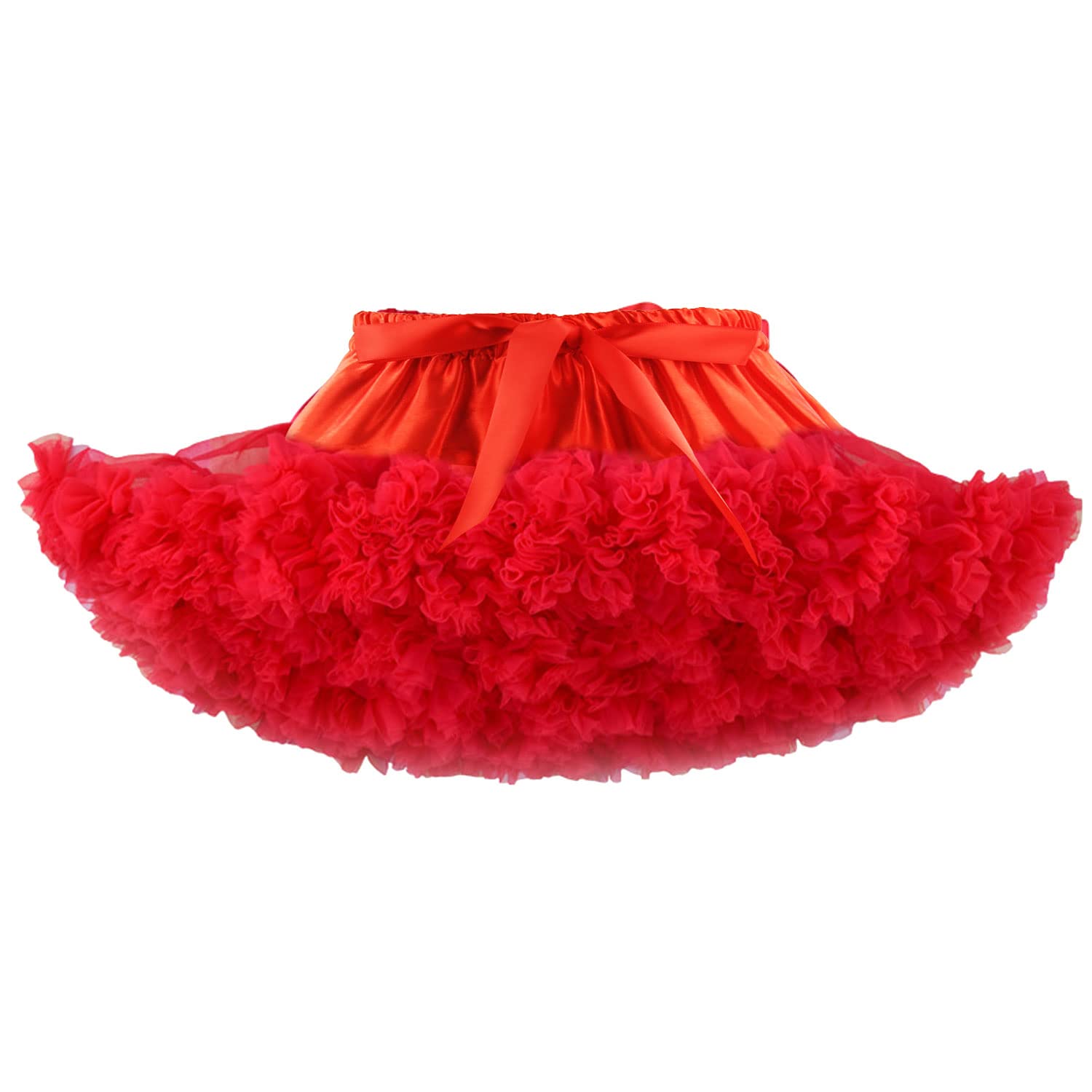discoball Mädchen Rock Tulle Ballett Tutu überlagert Rüsche Tröckchen Tanz Tüllrock Petticoat Kostüme
