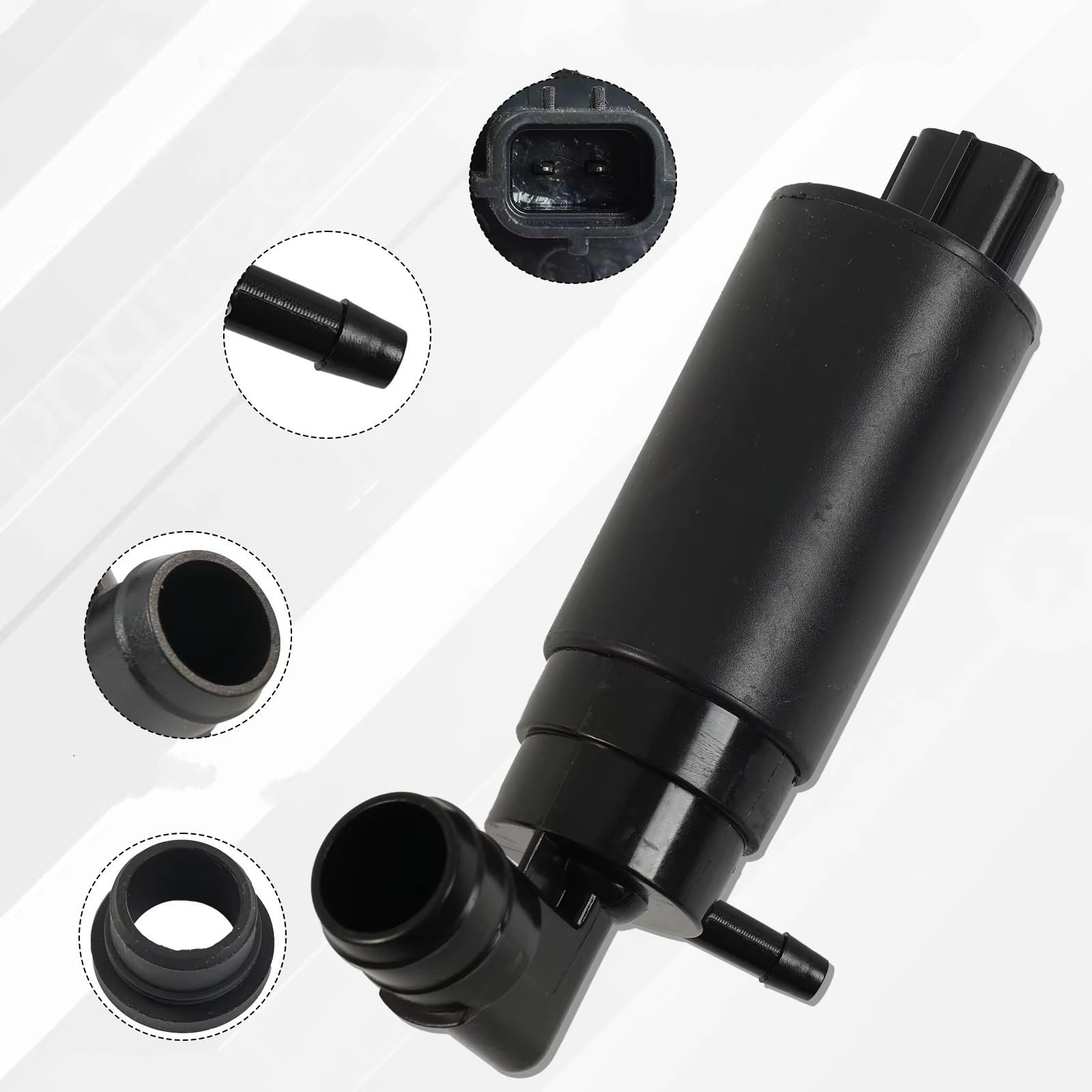Bomba Lavacristalos Coche Compatible Con Toyota Para Corolla Para Verso 2004-2009 Gafas Coche Limpiaparabrisas Delantero Bomba Lavado Motor Salida Líquido 85330-05031