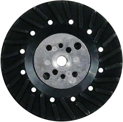 Diablo Grinder to Sander Conversion Kit - Includes Back-Up Pad & Fiber Discs - 4-1/2", 5/8" Arbor - DCP045VGPS01G
